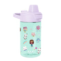 Summit Kids Plastic Water Bottle with Simple Flip Straw Lid