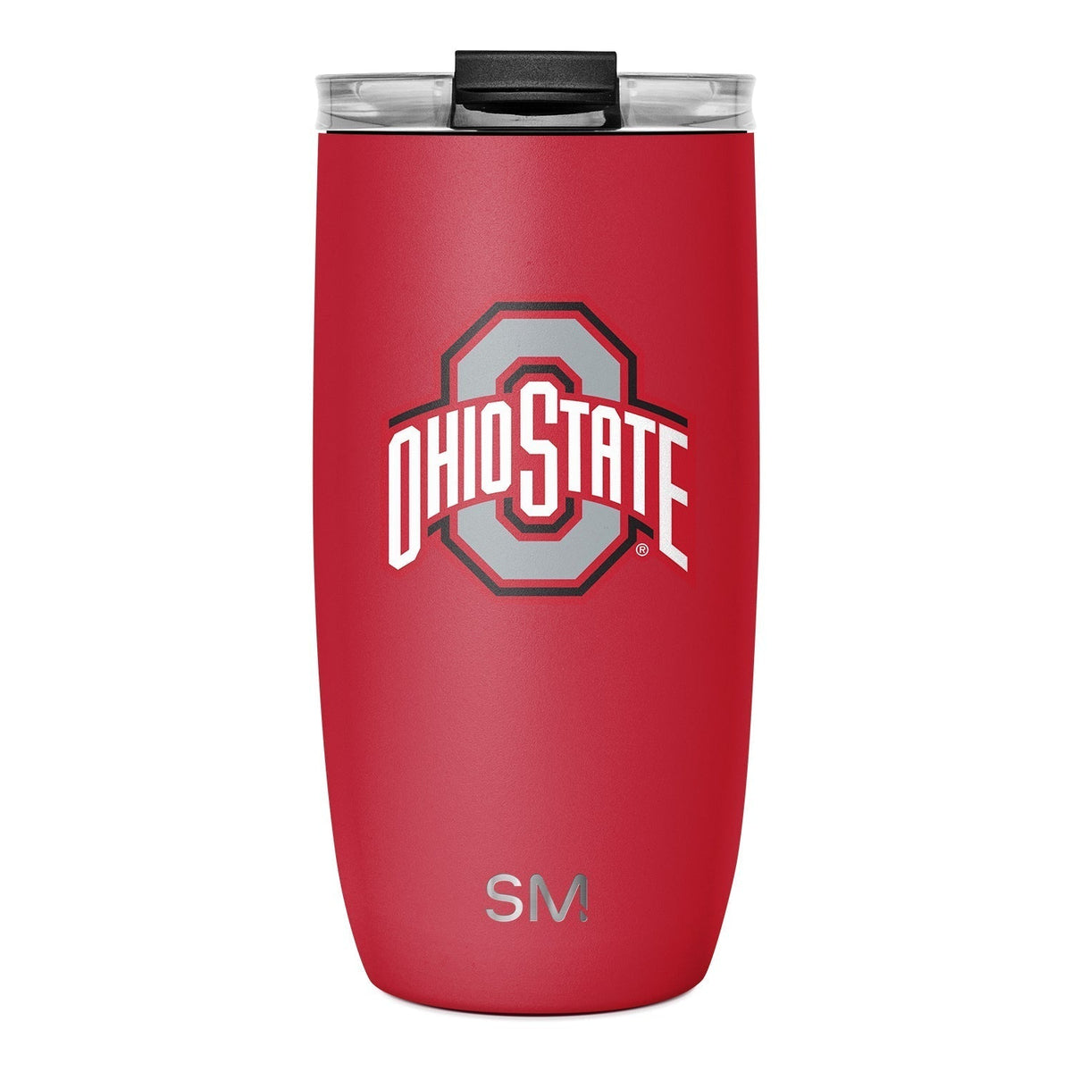 Collegiate Voyager Tumbler with Clear Flip Lid & Straw